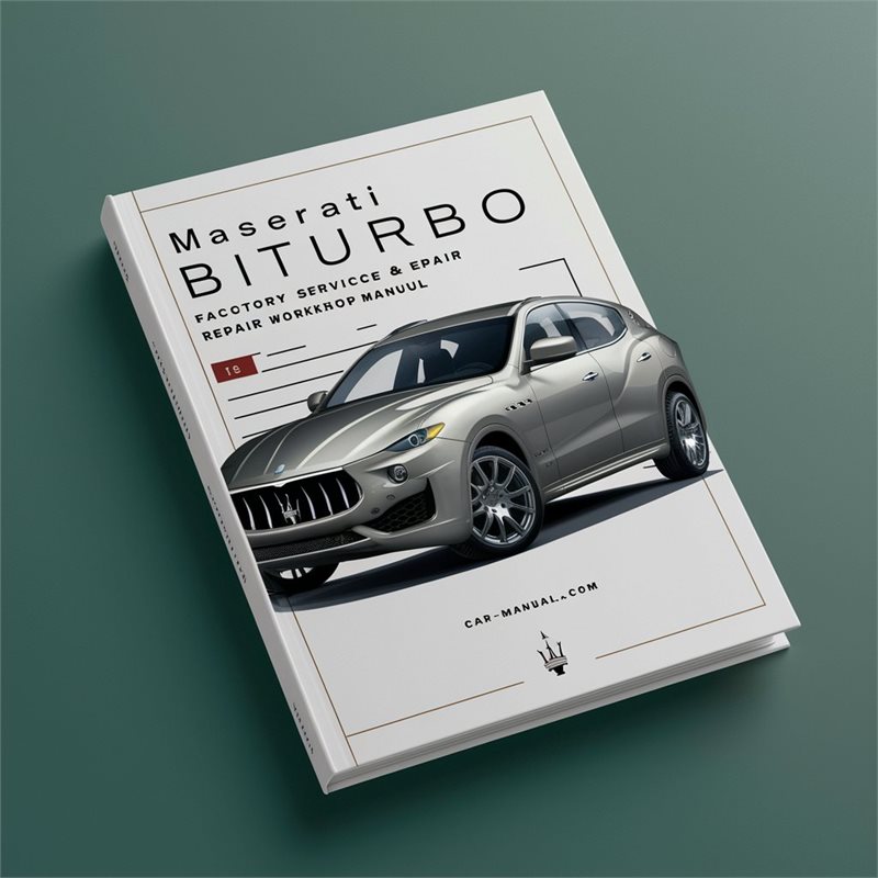 Maserati Biturbo Service Repair Workshop Manual PDF
