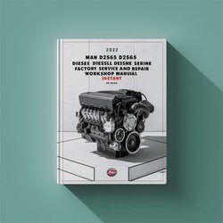 MAN D2565 D2566 D2866 Series Diesel Engine Service Repair Workshop Manual PDF