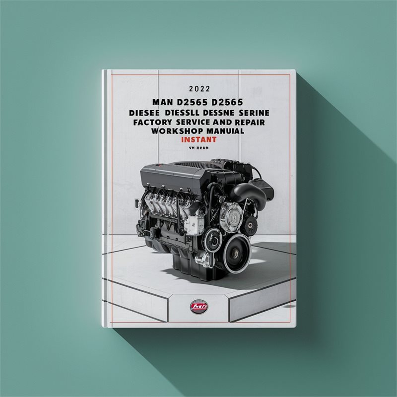 MAN D2565 D2566 D2866 Series Diesel Engine Service Repair Workshop Manual PDF