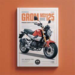 Honda Grom MSX125 Bike Service Repair Workshop Manual PDF