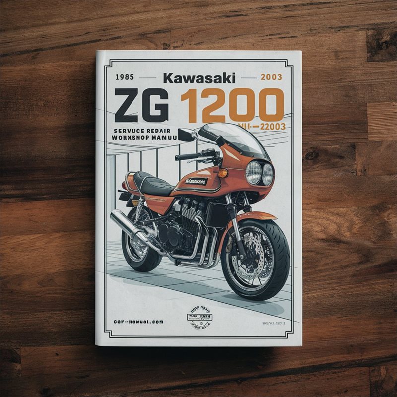 1986-2003 Kawasaki ZG1200 ZG 1200 Voyager XII Service Repair Workshop Manual PDF