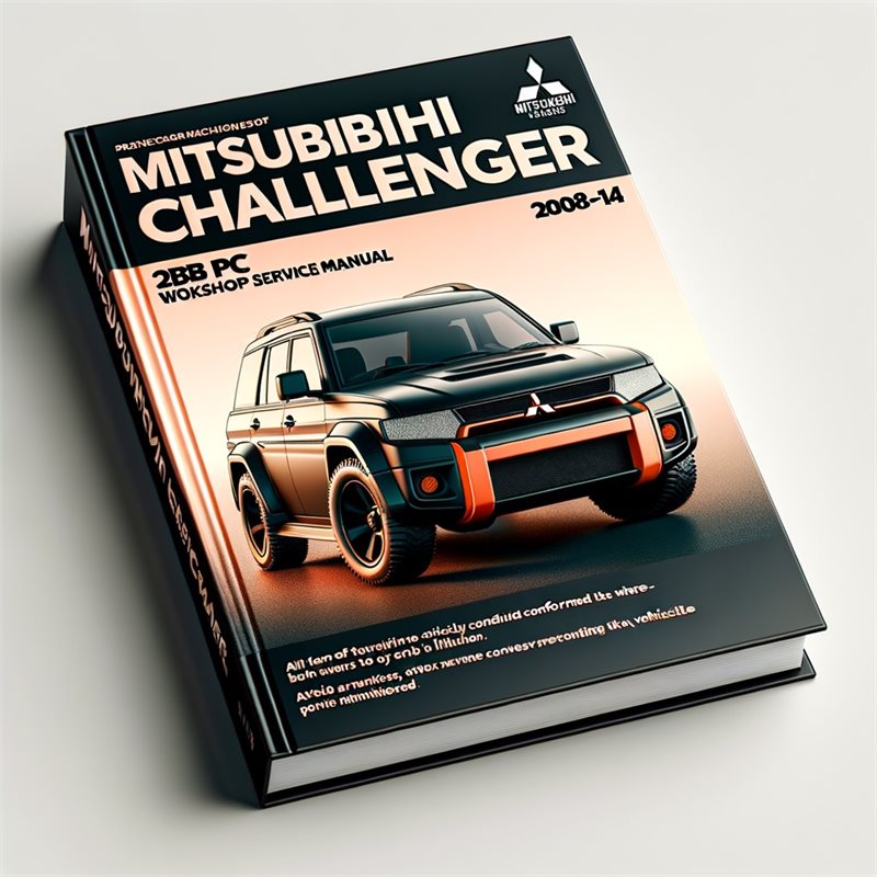 2008-2014 Mitsubishi Challenger Mitsubushi PB PC Service Repair Workshop Manual PDF