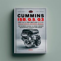 Cummins ISB / Isbe QSB Series 6.7 CM2100 CM2150 Diesel Engine Service Repair Workshop Manual PDF