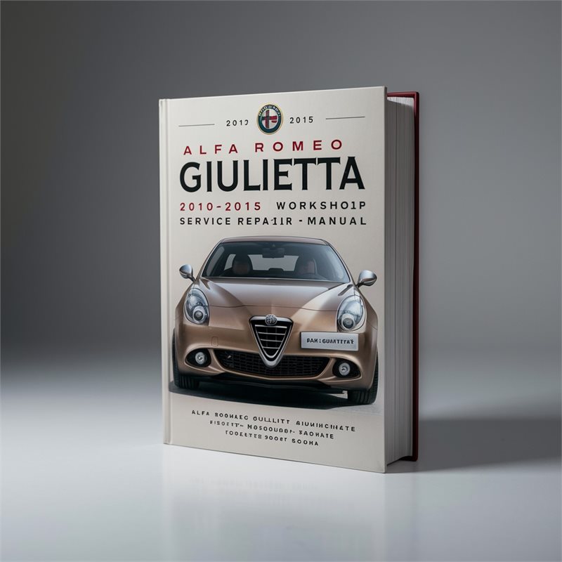 2010-2015 Alfa Romeo Giulietta Service Repair Workshop Manual PDF