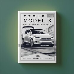 Tesla Model X Body Procedures Service Repair Workshop Manual PDF