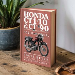 Honda CT Series CT110 CT90 Postie Bike Service Repair Workshop Manual PDF