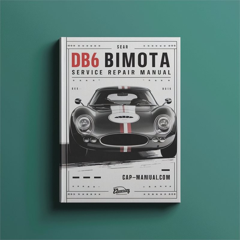 Bimota DB6 Service Repair Workshop Manual PDF