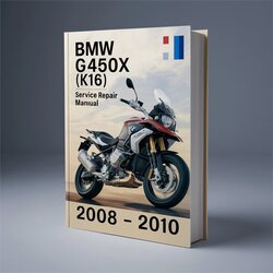 2008-2010 BMW 2 Series G450X (K16) Service Repair Workshop Manual PDF