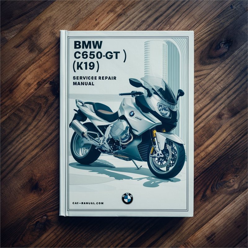 2012-2013 BMW 3 Series C650GT (K19) Service Repair Workshop Manual PDF