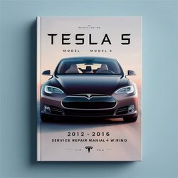2012-2016 Tesla Model S Electrical Wiring Diagrams PDF
