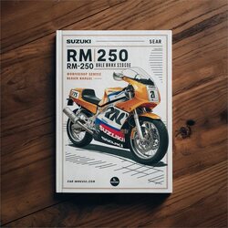 Suzuki RMX250 RM250 RM RMX Bike Service Repair Workshop Manual PDF