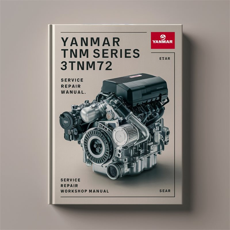 Yanmar TNM Series 3tnm72 Engine Service Repair Workshop Manual PDF