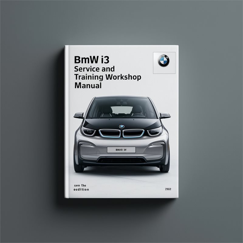 BMW I3 Training Service Repair Workshop Manual PDF