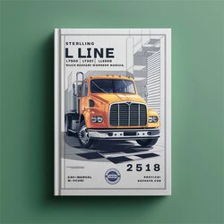 Sterling A & L Line L7500 L7501 L8500 L8511 L8513 Truck Service Repair Workshop Manual PDF