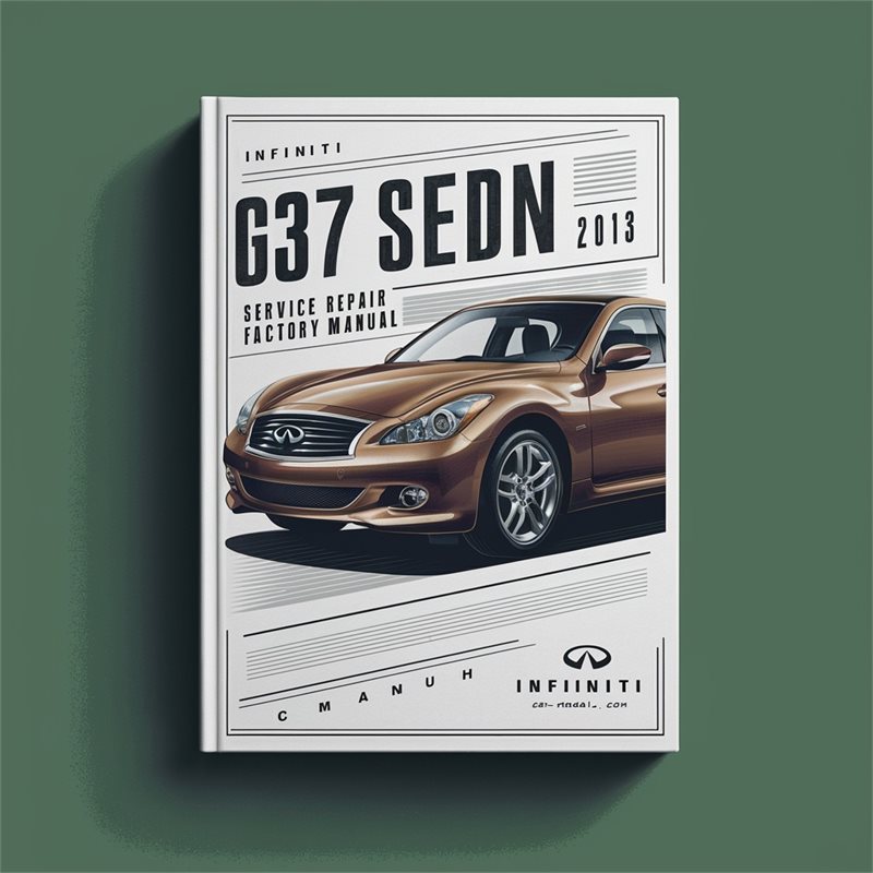 2013 Volkswagen Sedan Infiniti G37 Service Repair Workshop Manual PDF