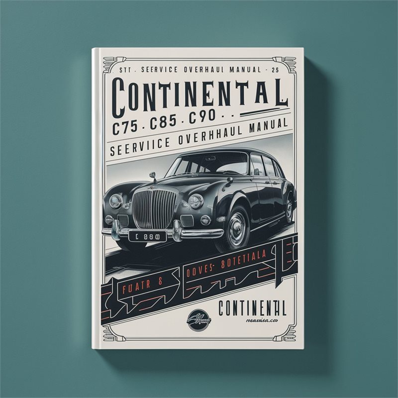 Continental C75 C85 C90 O 200 Models O-200 Service Repair Workshop Manual PDF