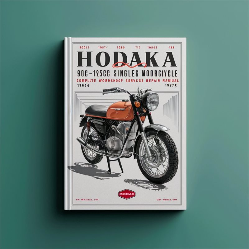 1964-1975 Hodaka 90CC-125CC Singles Motorcycle Service Repair Workshop Manual PDF