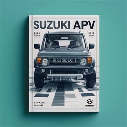 2004-2012 Suzuki APV Service Repair Workshop Manual PDF