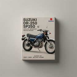 1982-1989 Suzuki SP Series DR250 DR-250 SP250 Service Repair Workshop Manual PDF