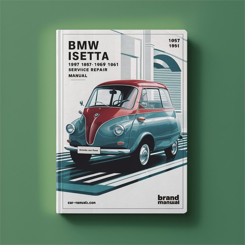 1957-1961 BMW Isetta Service Repair Workshop Manual PDF