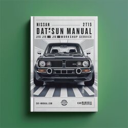 Nissan Datsun Engine J13 J15 J16 Service Repair Workshop Manual PDF