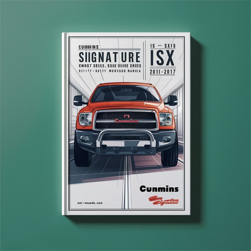 2011-2017 Cummins C Series Signature ISX QSX15 CM870 CM871 CM570 Diesel Engine Service Repair Workshop Manual PDF