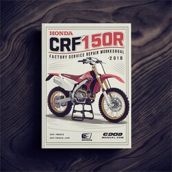 2007-2018 Honda CRF Series CRF150R CRF150RB Motorcycle Service Repair Workshop Manual PDF
