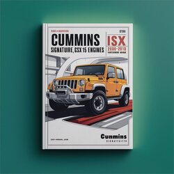 2000-2010 Cummins QS Series Signature ISX QSX15 Engines Service Repair Workshop Manual PDF