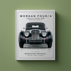 1968 Ford GT Morgan Four/4 Plus/4 1936 Service Repair Workshop Manual PDF