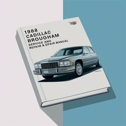 1988 Cadillac Brougham Service Repair Workshop Manual PDF