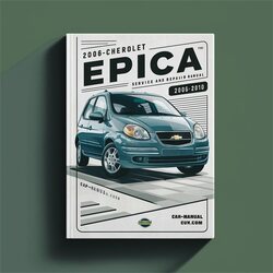 2006-2010 Chevrolet Epica Service Repair Workshop Manual PDF