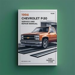 1994 Chevrolet P30 Service Repair Workshop Manual PDF