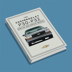 1991 Chevrolet P30 P32 Service Repair Workshop Manual PDF