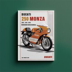 1967-1970 Ducati Monza Service Repair Workshop Manual PDF