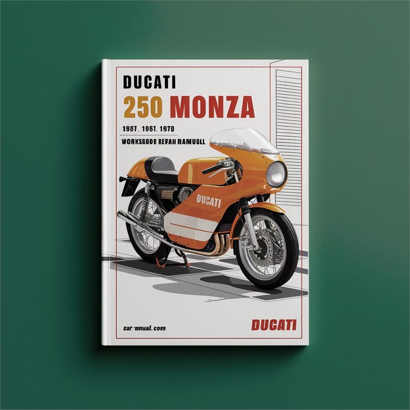 1967-1970 Ducati Monza Service Repair Workshop Manual PDF