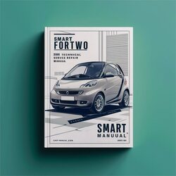 2008 Smart Fortwo 451 technical Service Repair Workshop Manual PDF