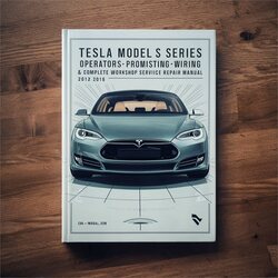2012-2016 Tesla Model S Series (3 Set) Operators Electrical Wiring Diagrams PDF