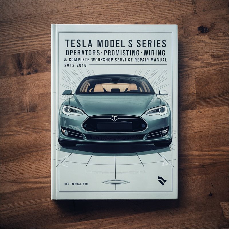 2012-2016 Tesla Model S Series (3 Set) Operators Electrical Wiring Diagrams PDF