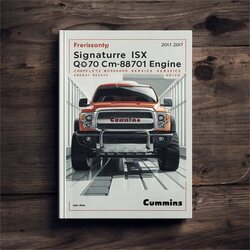 Cummins C Series Signature ISX QSX15 Diesel Engine Service Repair Workshop Manual PDF