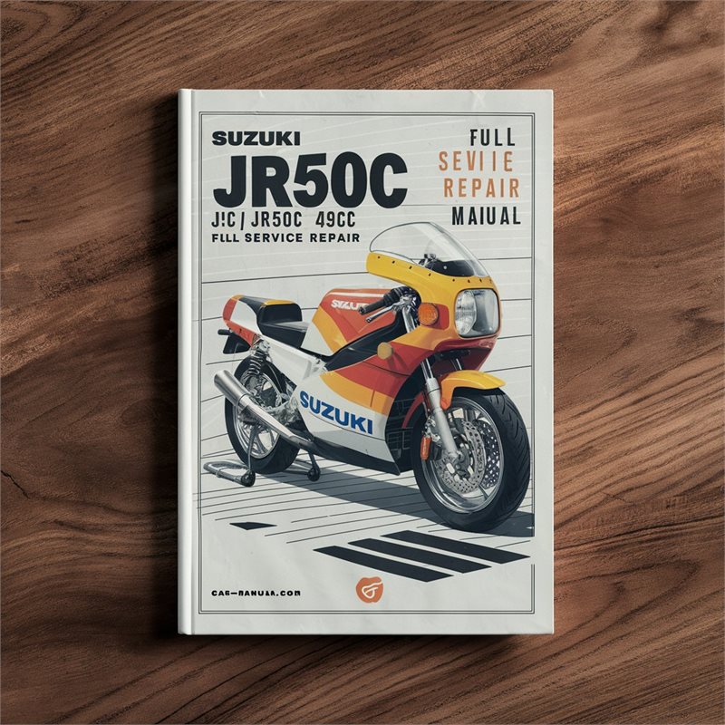Suzuki JR50 JR50C JR50R 49CC Minibike Service Repair Workshop Manual PDF