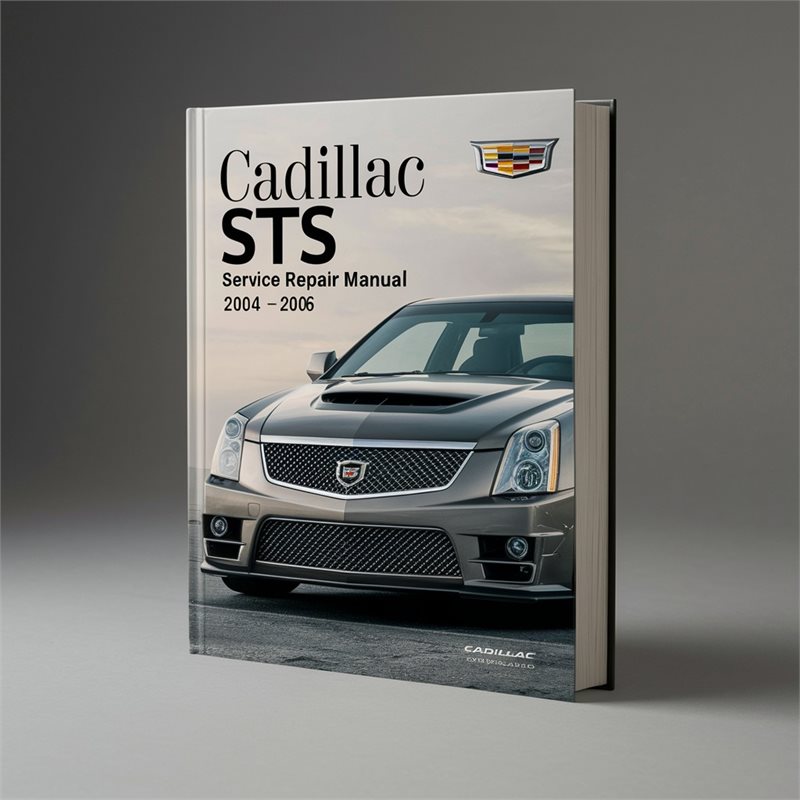 2004-2006 Cadillac STS Service Repair Workshop Manual PDF