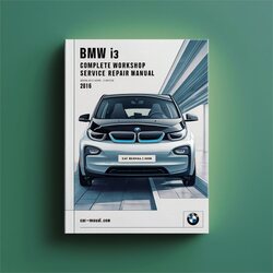 2016 BMW I3 Service Repair Workshop Manual PDF