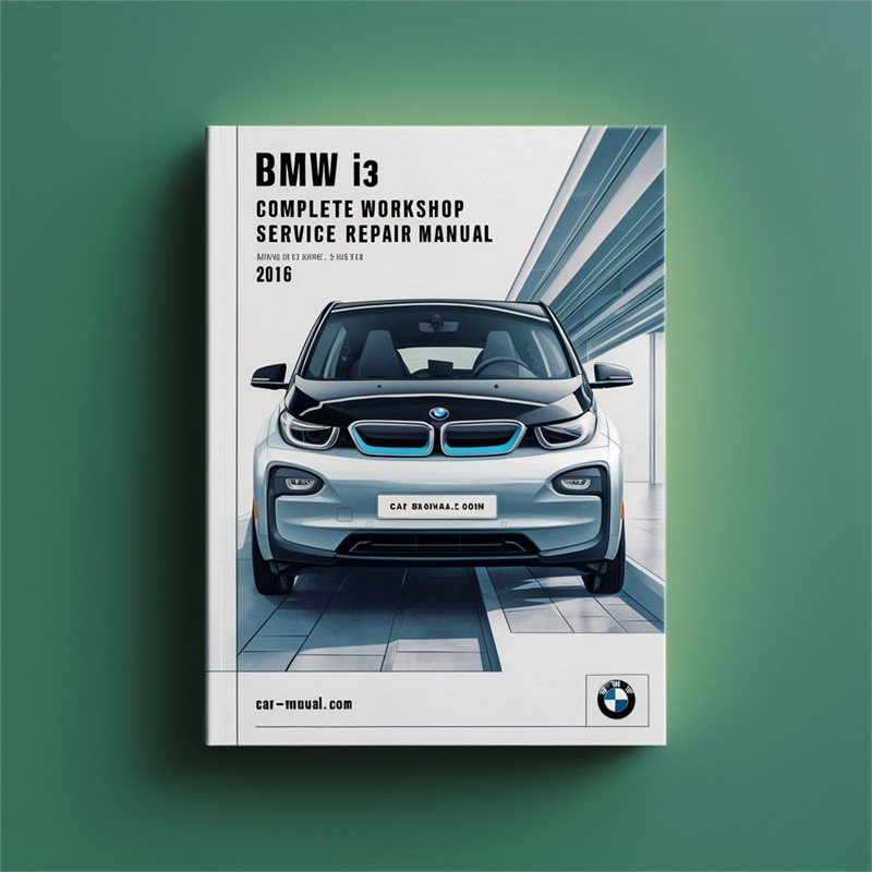 2016 BMW I3 Service Repair Workshop Manual PDF