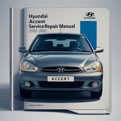 2000-2005 Hyundai Accent Service Repair Workshop Manual PDF
