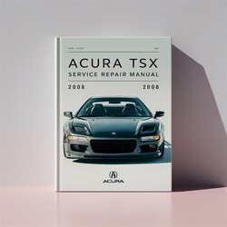 2003-2008 Acura TSX Service Repair Workshop Manual PDF