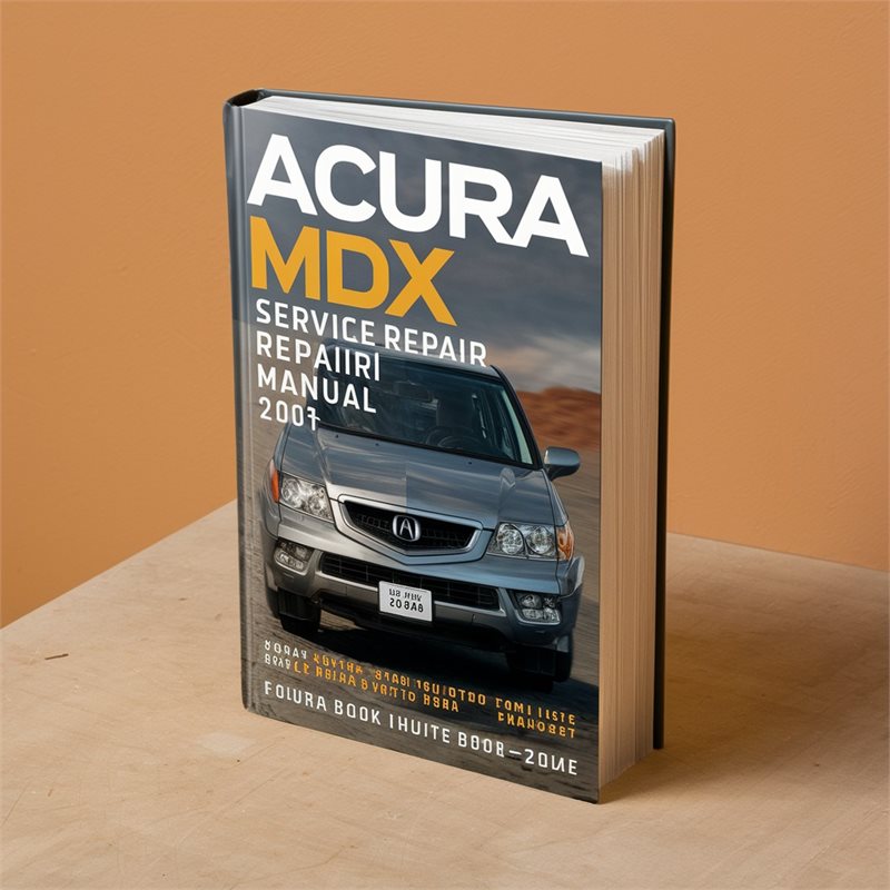 2001-2006 Acura MDX Service Repair Workshop Manual PDF