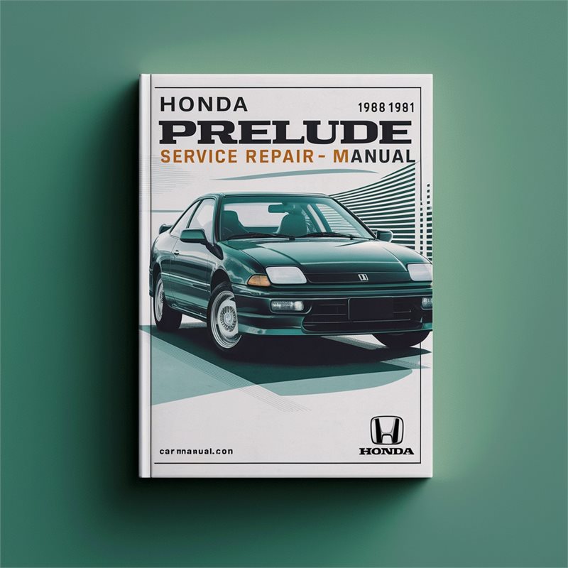 1988-1991 Honda Prelude Service Repair Workshop Manual PDF