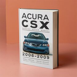 2006-2009 Acura CSX Service Repair Workshop Manual PDF