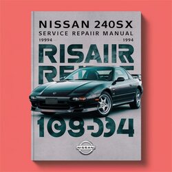 1989-1994 Nissan SX 240SX Service Repair Workshop Manual PDF