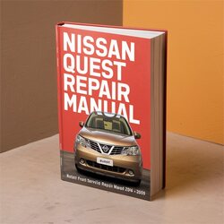 2004-2009 Nissan Quest Service Repair Workshop Manual PDF
